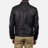 Stylish Black Leather Jacket for Men