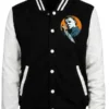 Halloween Safety A Sitter’s Guide Varsity Jacket front view