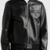 American Idol 2026 Lionel Richie Leather Bomber Jacket Front View