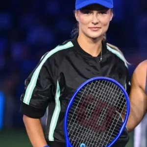 Anna Kalinskaya 2026 US Open Jacket Front View