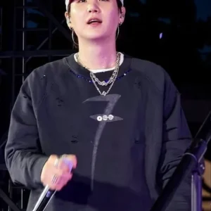 BTS 2026 Stanford Concert Suga 7 Sweatshirt