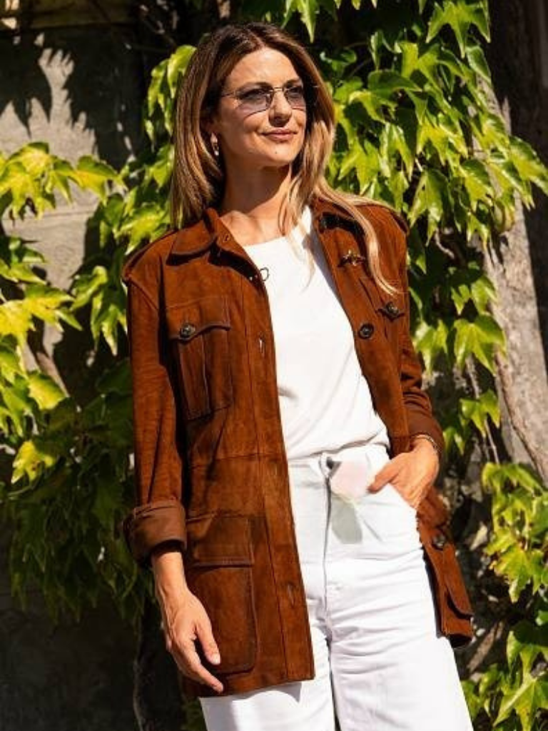 Barbara Ronchi Jacket Inspired by Venice Film Festival Style