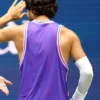 Purple Tennis Shirt Inspired by Carlos Alcaraz Tournament Style