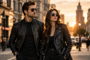 celebrity leather jackets