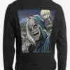 Halloween Creepshow Jacket featuring a spooky horror-inspired design, distinctive graphic details, and bold seasonal outerwear styling.