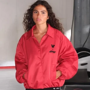 Disney F1 Red Jacket Detail View