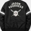 F13 Jason Voorhees Black Bomber Jacket back design