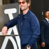 Glen Powell NYC 2026 Bomber Jacket Front View