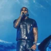 God We Trust Tour Asake Leather Vest