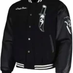 Ghost Face Black Varsity Jacket