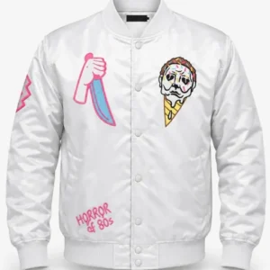 Halloween Ice Scream Jacket Inspired by Classic 80s Horror