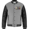 Spooky Labubu Varsity Jacket front view