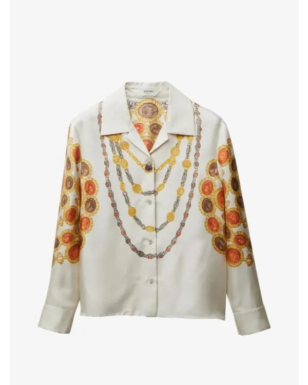 The Bold And The Beautiful 2026 Brooke Logan Jewel Print Shirt - Image 2