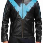 Batman Arkham Knight Nightwing Leather Jacket