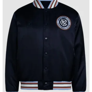 NYC Coaches Jacket Front View