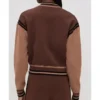 FBI S08 Pardis Saremi Zip Bomber Jacket back detail view