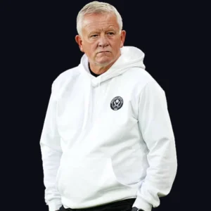 Sheffield United Chris Wilder White Hoodie