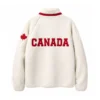 Team Canada Fleece Jacket for Outdoor Style