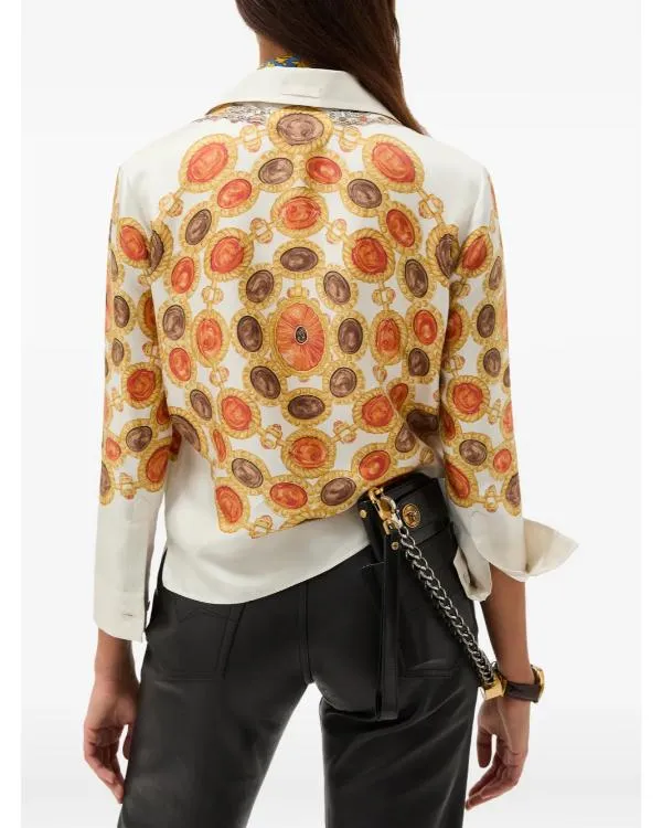 The Bold And The Beautiful 2026 Brooke Logan Jewel Print Shirt - Image 3