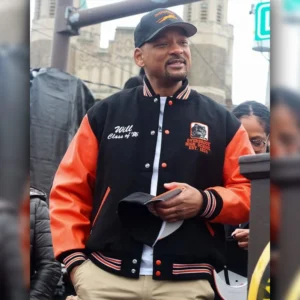 Will Smith Inspired Way Street Varsity Jacket