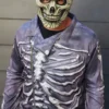 Cool Skeleton Leather Jacket front view