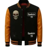 Haunted and Hype Spookster Wool Varsity Jacket